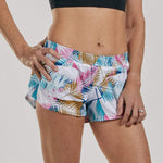 Zoot Sports Womens LTD Run 3 Inch Classic Short - Aloha