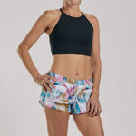 Zoot Sports RUN APPAREL WOMENS LTD RUN 3" CLASSIC SHORT - ALOHA