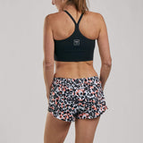 Zoot Sports RUN APPAREL WOMENS LTD RUN 3" CLASSIC SHORT - SAFARI