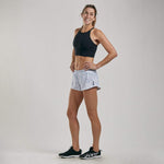 Zoot Sports RUN APPAREL WOMENS LTD RUN 3" CLASSIC SHORT - WHITE SANDS