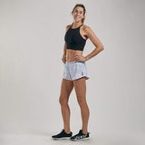 Zoot Sports RUN APPAREL WOMENS LTD RUN 3" CLASSIC SHORT - WHITE SANDS