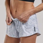 Zoot Sports RUN APPAREL WOMENS LTD RUN 3" CLASSIC SHORT - WHITE SANDS