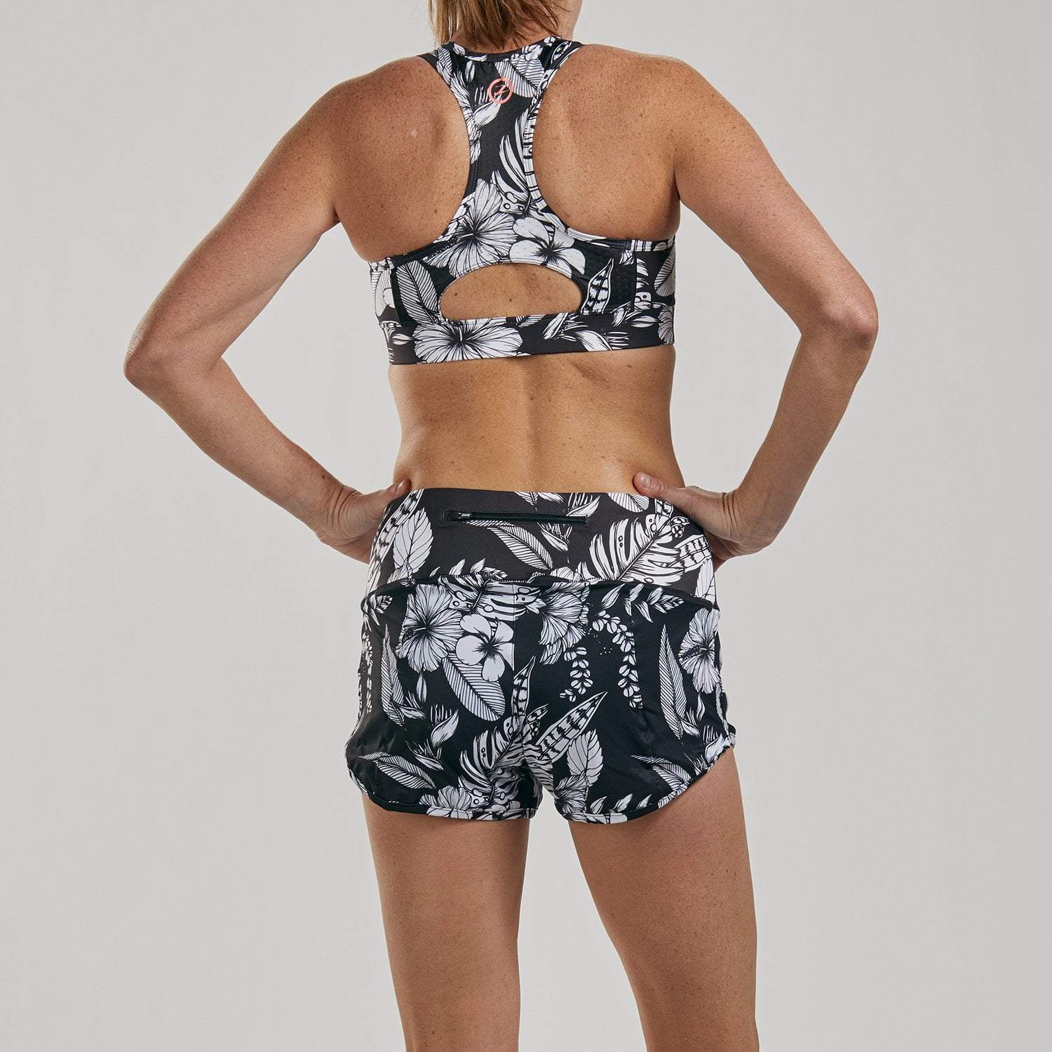 Zoot Sports RUN APPAREL WOMENS LTD RUN 3" SHORT - FLORA
