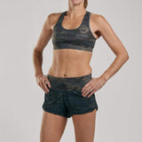 Zoot Sports RUN APPAREL WOMENS LTD RUN 3" SHORT - KONA CAMO