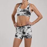Zoot Sports RUN APPAREL WOMENS LTD RUN BRA - BLACK TIE DYE