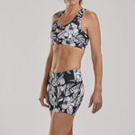 Zoot Sports RUN APPAREL WOMENS LTD RUN PULSE SHORT - FLORA