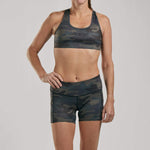 Zoot Sports RUN APPAREL WOMENS LTD RUN PULSE SHORT - KONA CAMO