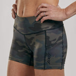 Zoot Sports RUN APPAREL WOMENS LTD RUN PULSE SHORT - KONA CAMO