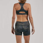 Zoot Sports RUN APPAREL WOMENS LTD RUN PULSE SHORT - KONA CAMO