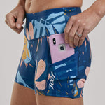 Zoot Sports RUN APPAREL WOMENS LTD RUN PULSE SHORT - PARADISE