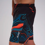Zoot Sports Run Bottoms Mens LTD Run 7" Short - Lava