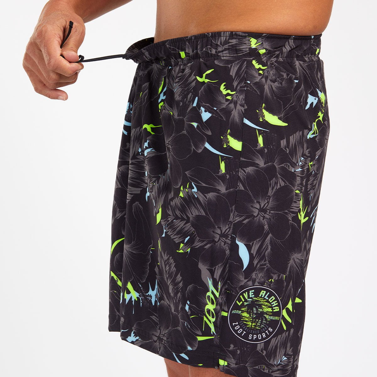Zoot Sports Run Bottoms Mens LTD Run 7 Inch Short -  Live Aloha