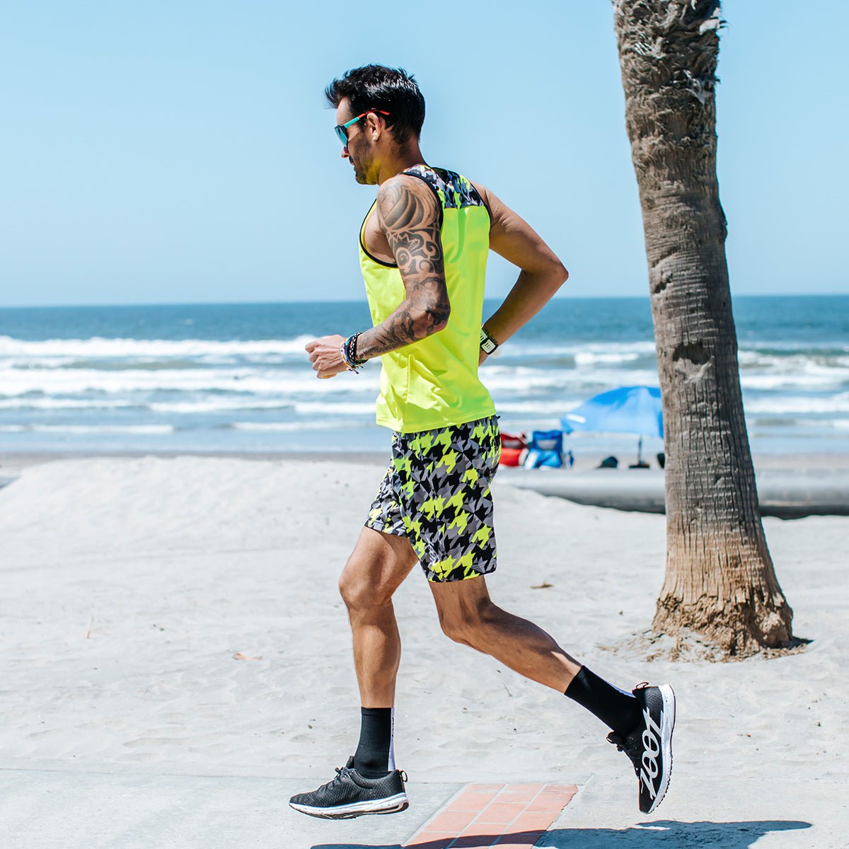 Zoot Sports RUN BOTTOMS MENS LTD RUN 7 Inch Short - NIUHI