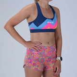 Zoot Sports RUN BOTTOMS Women's Ltd Run 3" Short - Salty Groove