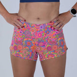 Zoot Sports RUN BOTTOMS Women's Ltd Run 3" Short - Salty Groove