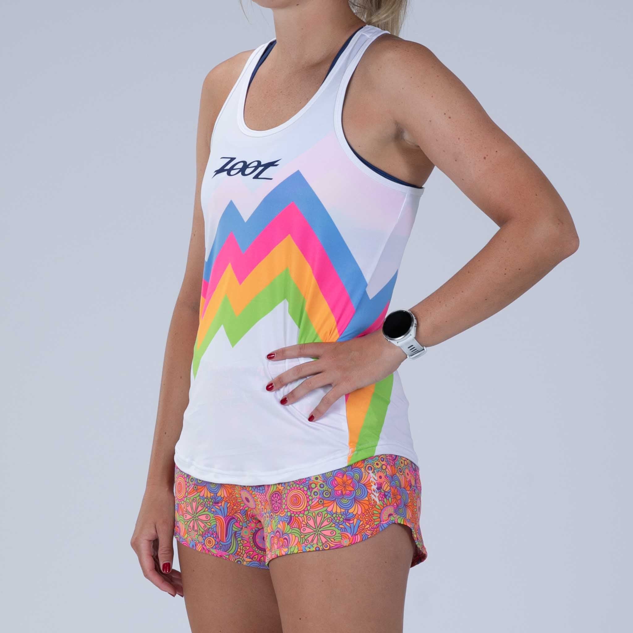 Zoot Sports RUN BOTTOMS Women's Ltd Run 3" Short - Salty Groove