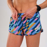 Zoot Sports Run Bottoms Womens LTD Run 3 Inch Short - Unbreakable