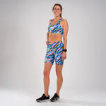 Zoot Sports Run Bottoms Womens LTD Run Pulse Long Short - Unbreakable