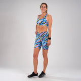Zoot Sports Run Bottoms Womens LTD Run Pulse Long Short - Unbreakable