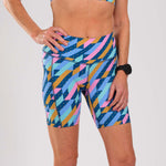 Zoot Sports Run Bottoms Womens LTD Run Pulse Long Short - Unbreakable