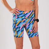 Zoot Sports Run Bottoms Womens LTD Run Pulse Long Short - Unbreakable