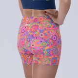 Zoot Sports RUN BOTTOMS Women's Ltd Run Pulse Short - Salty Groove