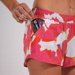 Zoot Sports Run Bottoms Womens LTD Run 3" Classic Short - Blooms