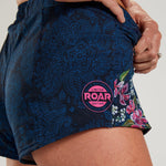 Zoot Sports RUN BOTTOMS WOMENS LTD RUN 3" CLASSIC SHORT - BLUE ROAR