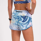 Zoot Sports Run Bottoms Womens LTD Run 3 Inch Short - Dreamcatcher