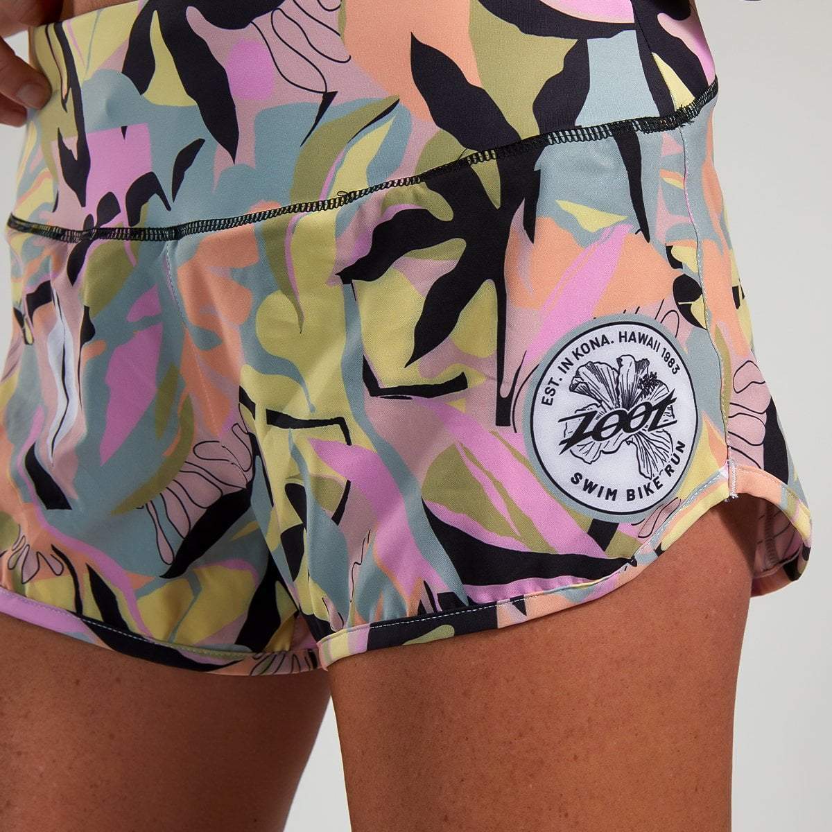 Zoot Sports Run Bottoms Womens LTD Run 3" Short - Mahalo