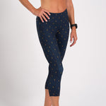 Zoot Sports Run Bottoms Womens LTD Run Pulse Capri - Anchors Away