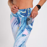 Zoot Sports Run Bottoms Womens LTD Run Pulse Capri - Dreamcatcher
