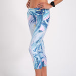 Zoot Sports Run Bottoms Womens LTD Run Pulse Capri - Dreamcatcher