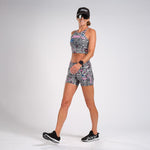 Zoot Sports Run Bottoms Womens LTD Run Pulse Short - American Rebel