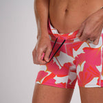 Zoot Sports Run Bottoms Womens LTD Run Pulse Short - Blooms