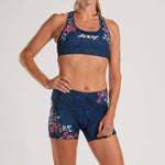 Zoot Sports RUN BOTTOMS WOMENS LTD RUN PULSE SHORT - BLUE ROAR