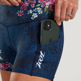 Zoot Sports RUN BOTTOMS WOMENS LTD RUN PULSE SHORT - BLUE ROAR