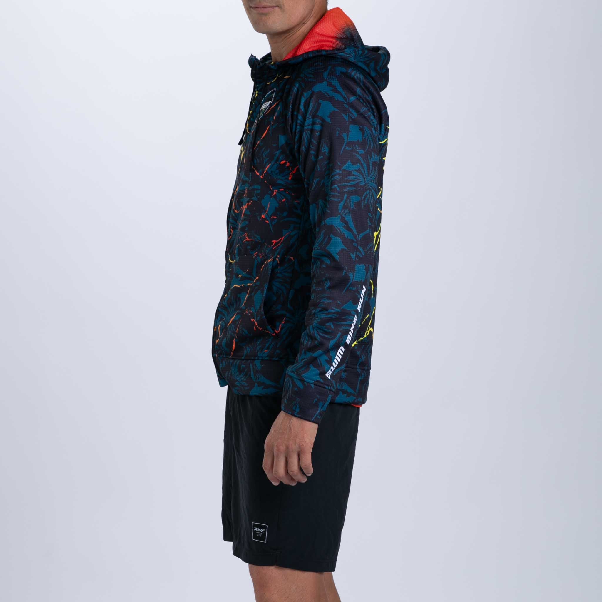 Zoot Sports RUN OUTERWEAR Mens LTD Run Thermo Hoodie  - Koa