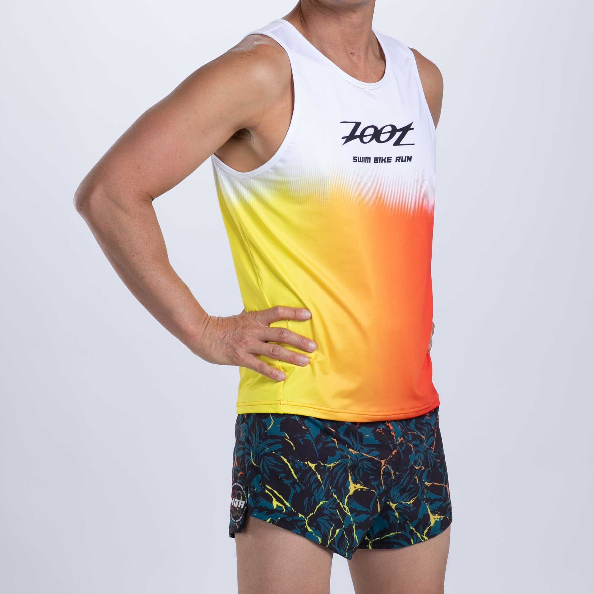 Zoot Sports RUN SINGLET Mens LTD Run Singlet - Koa