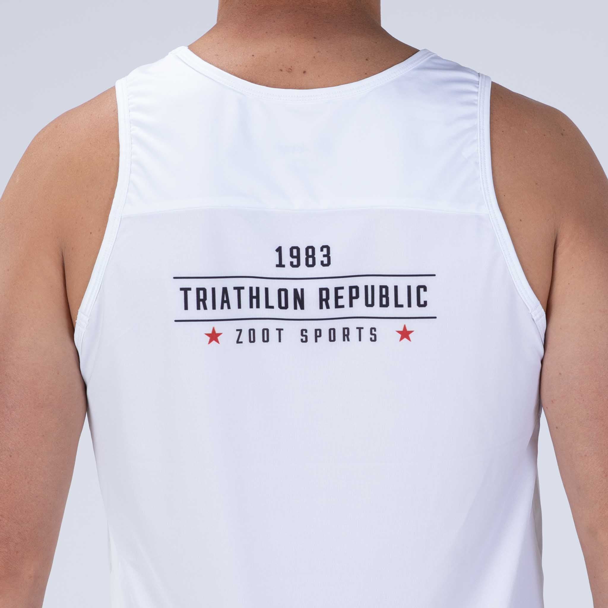 Zoot Sports RUN SINGLET Mens LTD Run Singlet - Triathlon Republic