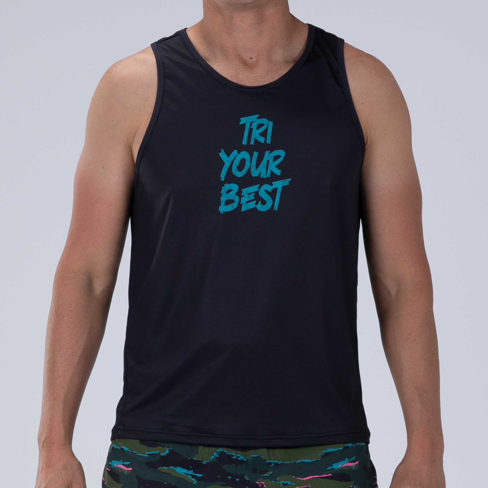 Zoot Sports RUN SINGLET Mens LTD Run Singlet - Triathlon Your Best