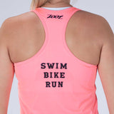 Zoot Sports RUN SINGLET Womens LTD Run Singlet - Aero