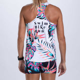 Zoot Sports RUN SINGLET Womens LTD Run Singlet - Koa Tropical