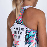 Zoot Sports RUN SINGLET Womens LTD Run Singlet - Koa Tropical