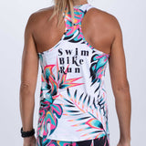 Zoot Sports RUN SINGLET Womens LTD Run Singlet - Koa Tropical
