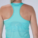 Zoot Sports RUN SINGLET Womens LTD Run Singlet - Triple Threat