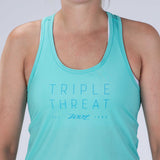 Zoot Sports RUN SINGLET Womens LTD Run Singlet - Triple Threat