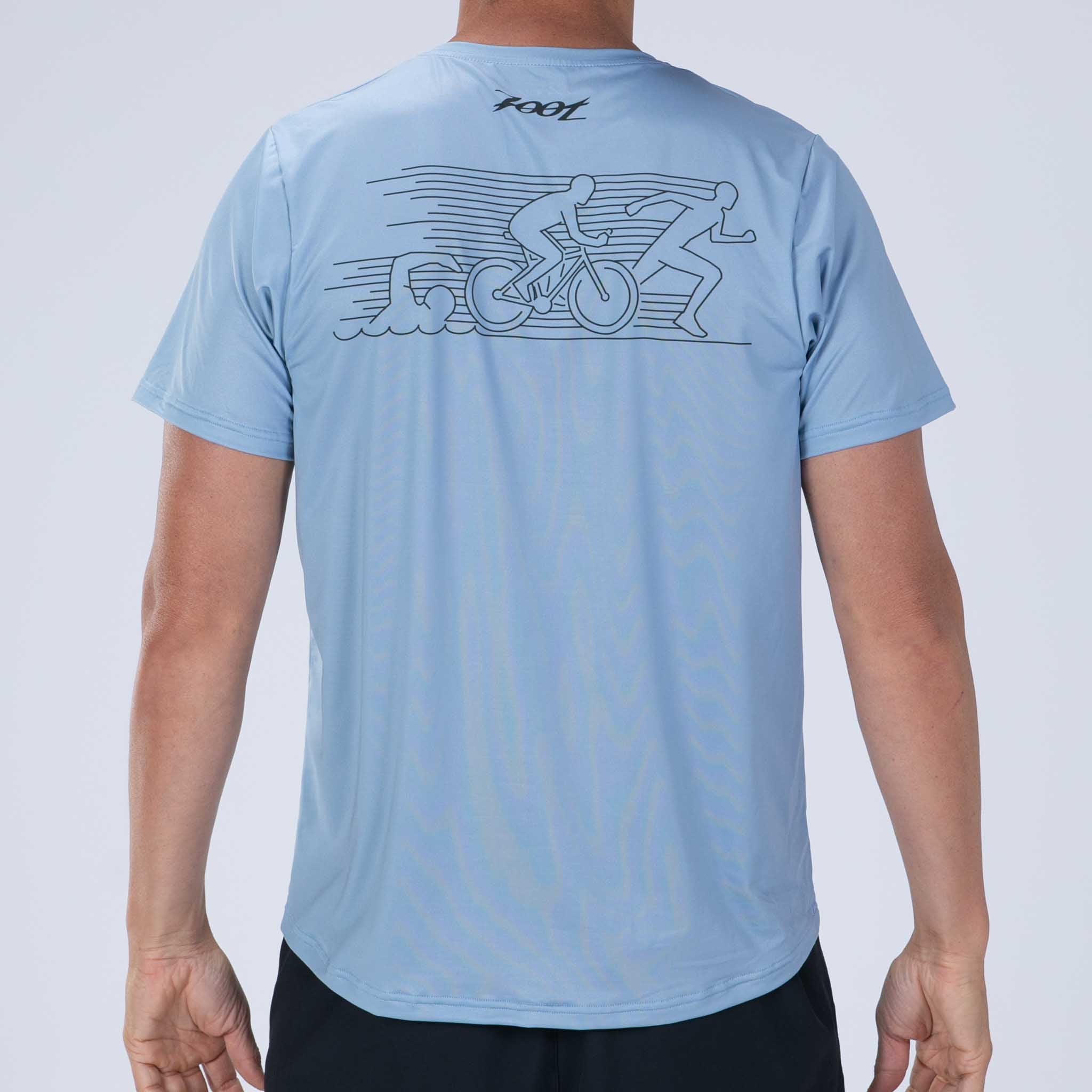 Zoot Sports RUN TEE Mens LTD Run Tee - Triple Threat