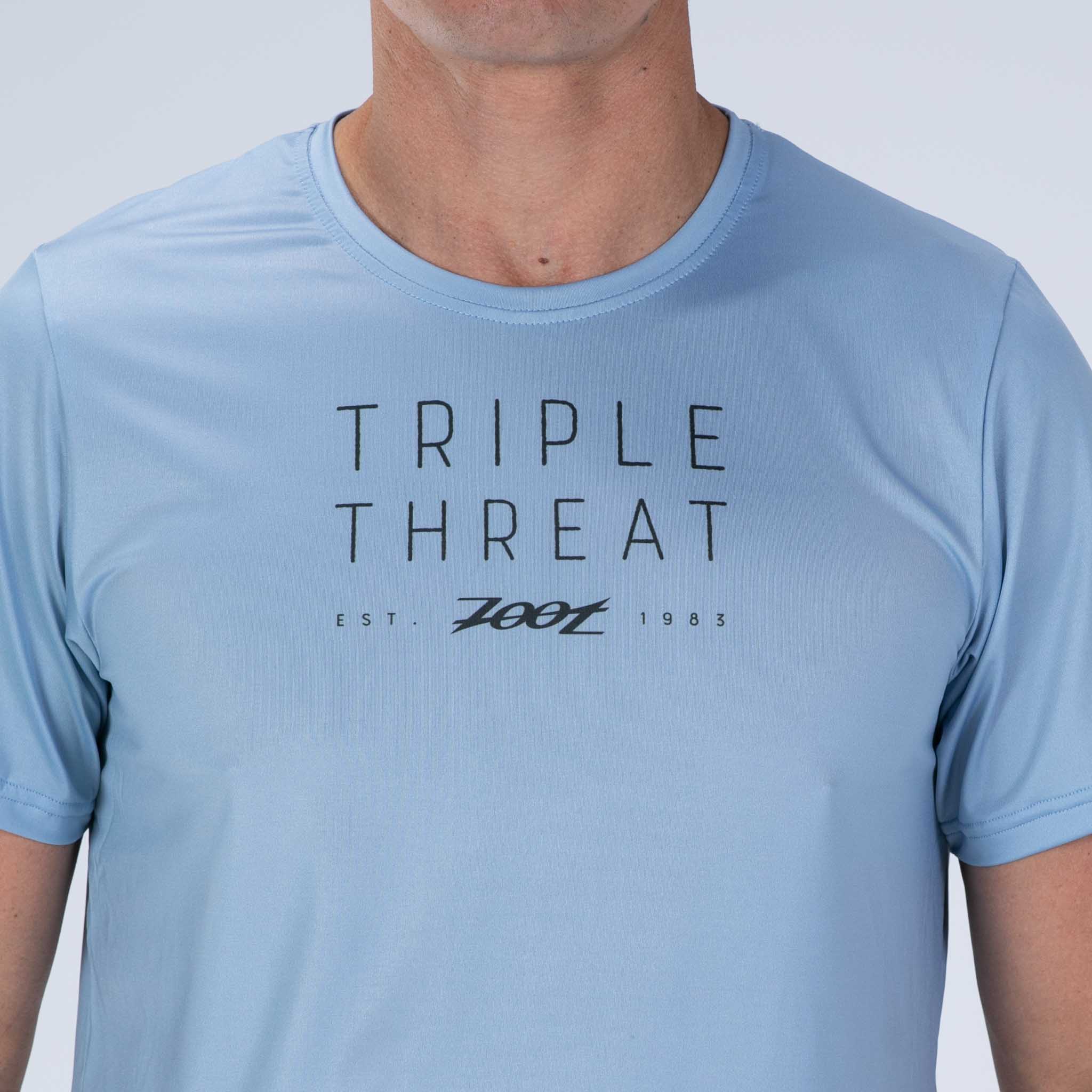 Zoot Sports RUN TEE Mens LTD Run Tee - Triple Threat