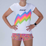 Zoot Sports RUN TEE Women's Ltd Run Tee - Salty Groove